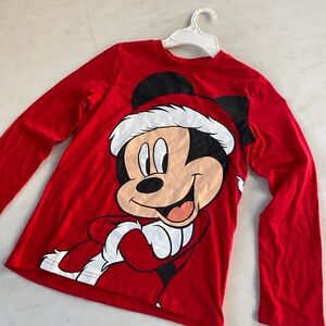 Disney Red Mickey Mouse Christmas Sweater
